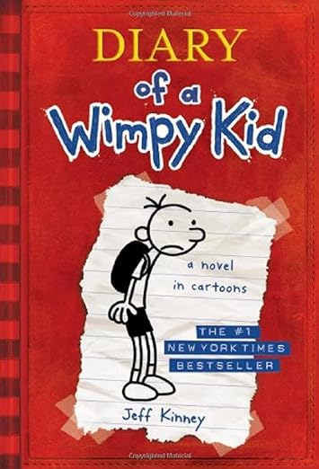 Cover of Diary of a Wimpy Kid, Book 1