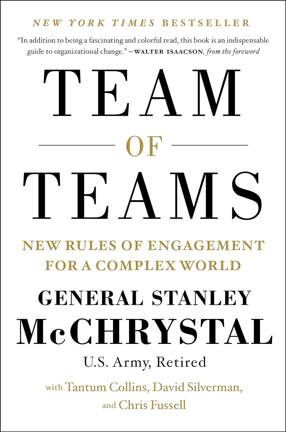 Cover of Team of Teams: New Rules of Engagement for a Complex World