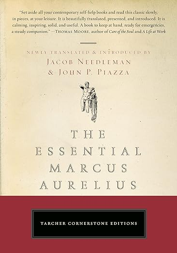 Cover of The Essential Marcus Aurelius (Tarcher Cornerstone Editions)